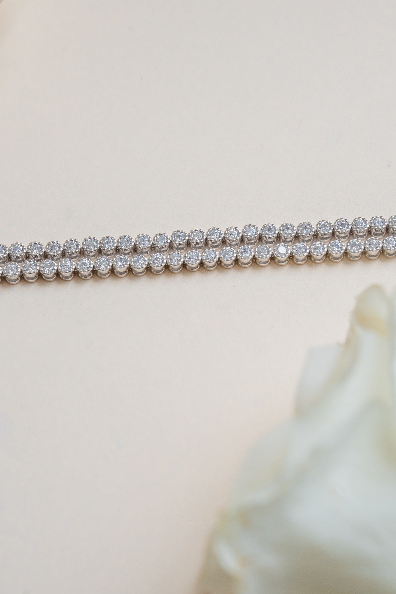 Twilight Tennis Sterling Silver Bracelet